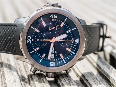 iwc aquatimer chronograph replica|iwc aquatimer chronograph jacques cousteau.